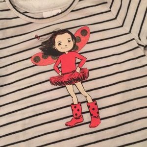 Shirts & Tops - Ladybug Girl Tee, Size 2 Shirts & Tops - Ladybug Girl Tee, Size 2